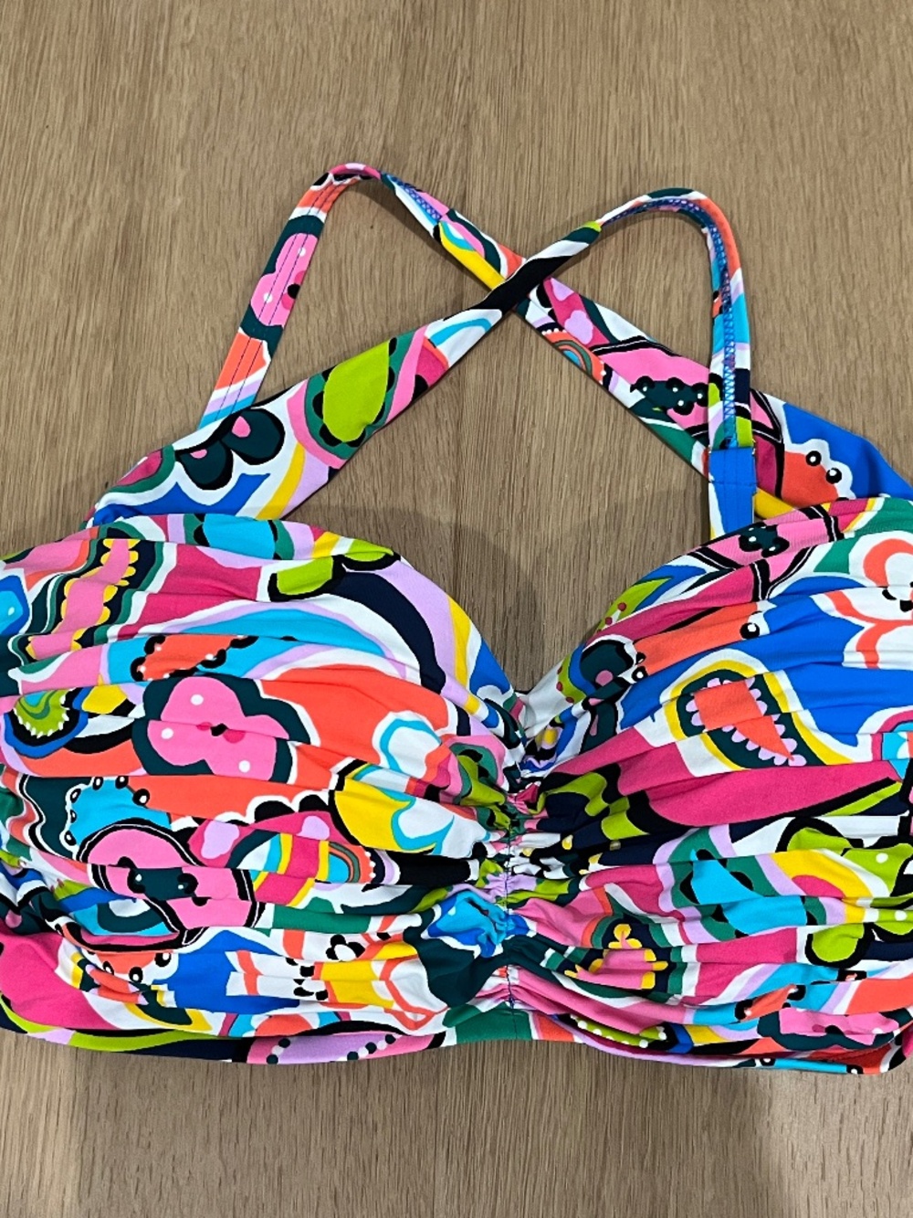 Bleu Rod Beattie swim top size 38D